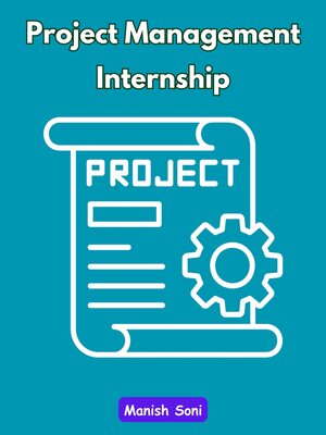 cover image of Project Management Internship